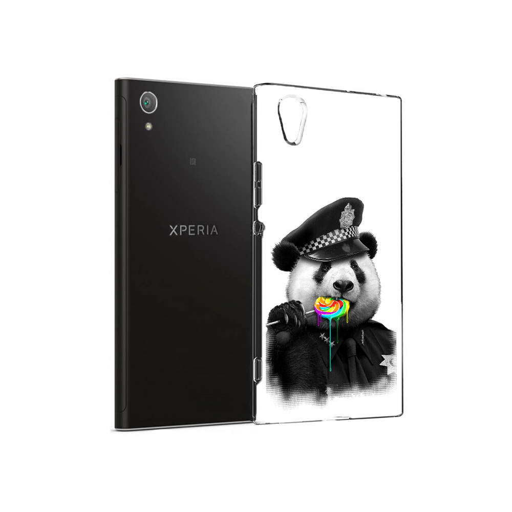 

Чехол MyPads Tocco для Sony Xperia XA1 Plus Панда полиция (PT77220.224.130), Прозрачный, Tocco