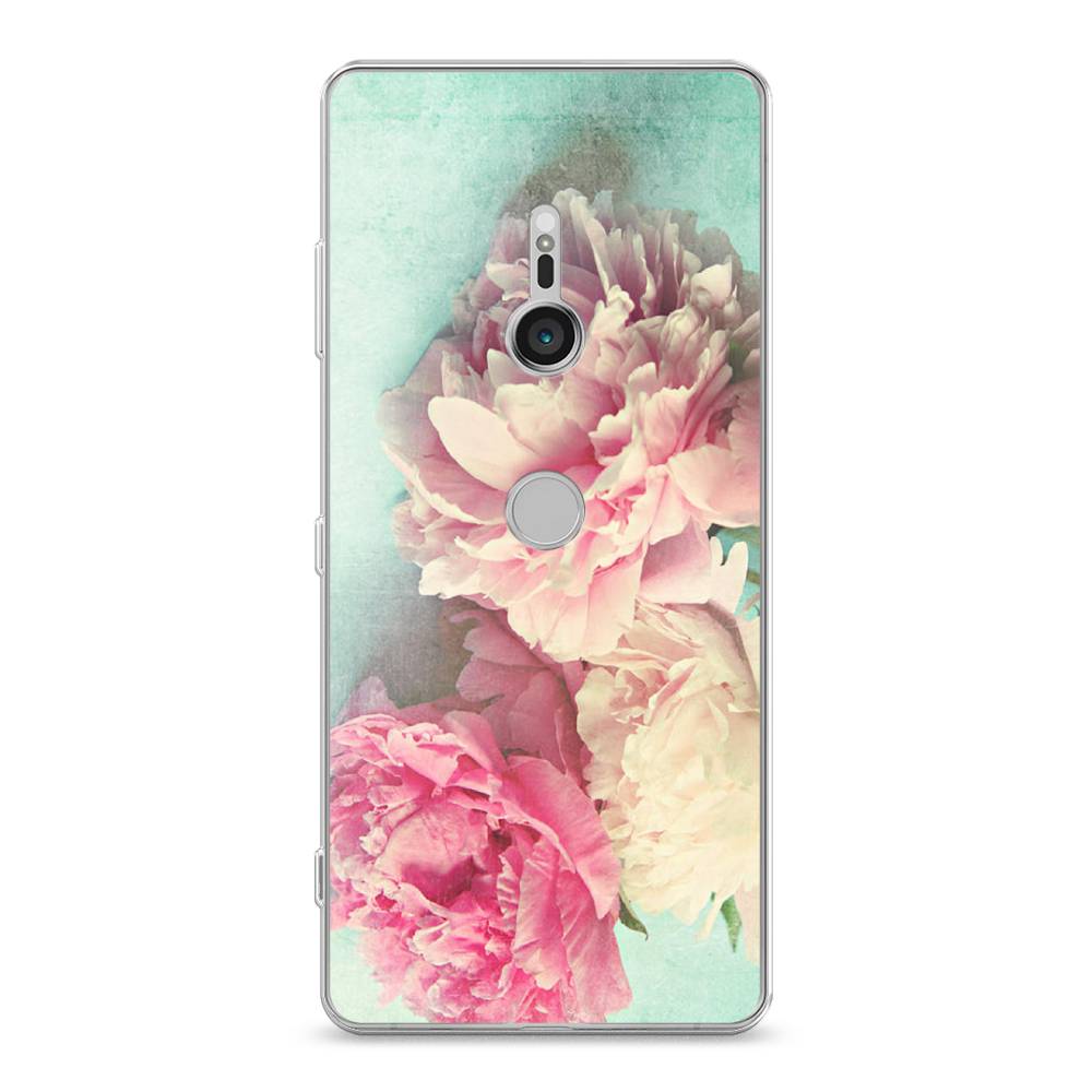 

Чехол Awog "Пионы new" для Sony Xperia XZ3, Разноцветный, 53650-8
