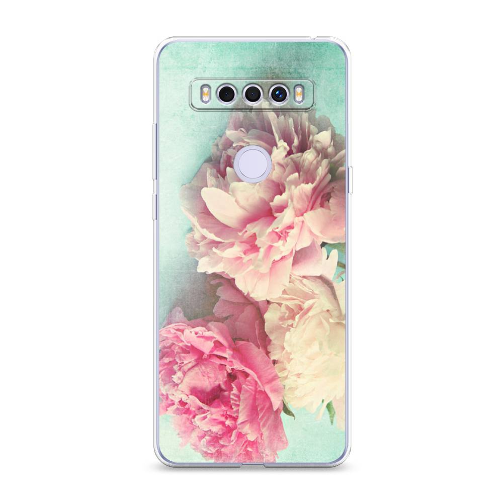 

Чехол Awog "Пионы new" для TCL 10 SE, 290150-8