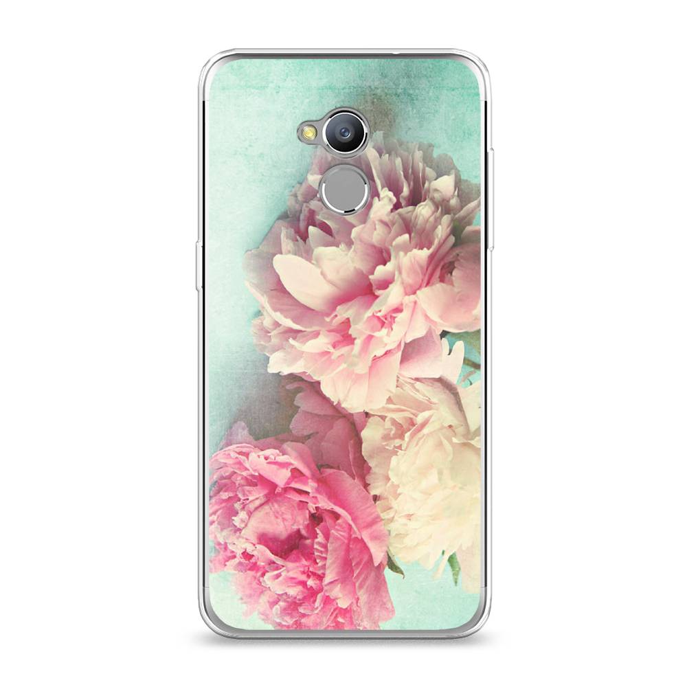 

Чехол Awog на ZTE Blade V7 Lite / ЗТЕ Блэйд V7 Lite "Пионы new", 130450-8
