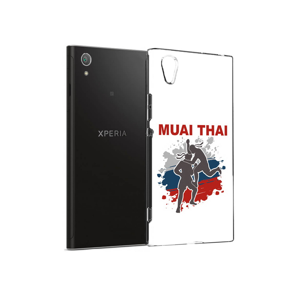 

Чехол MyPads Tocco для Sony Xperia XA1 Plus Муайтай (PT77220.224.123), Прозрачный, Tocco