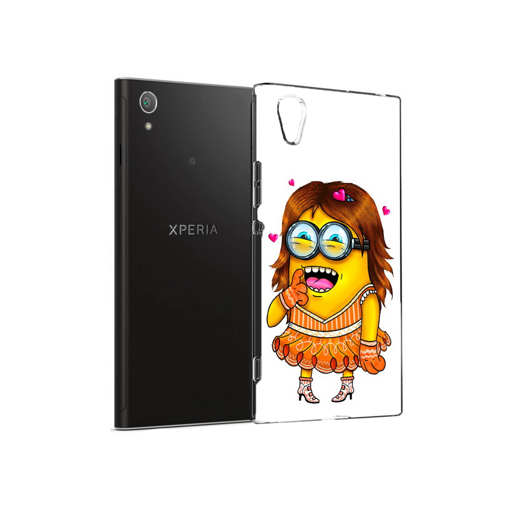 

Чехол MyPads Tocco для Sony Xperia XA1 Plus Миньон девочка (PT77220.224.116), Прозрачный, Tocco