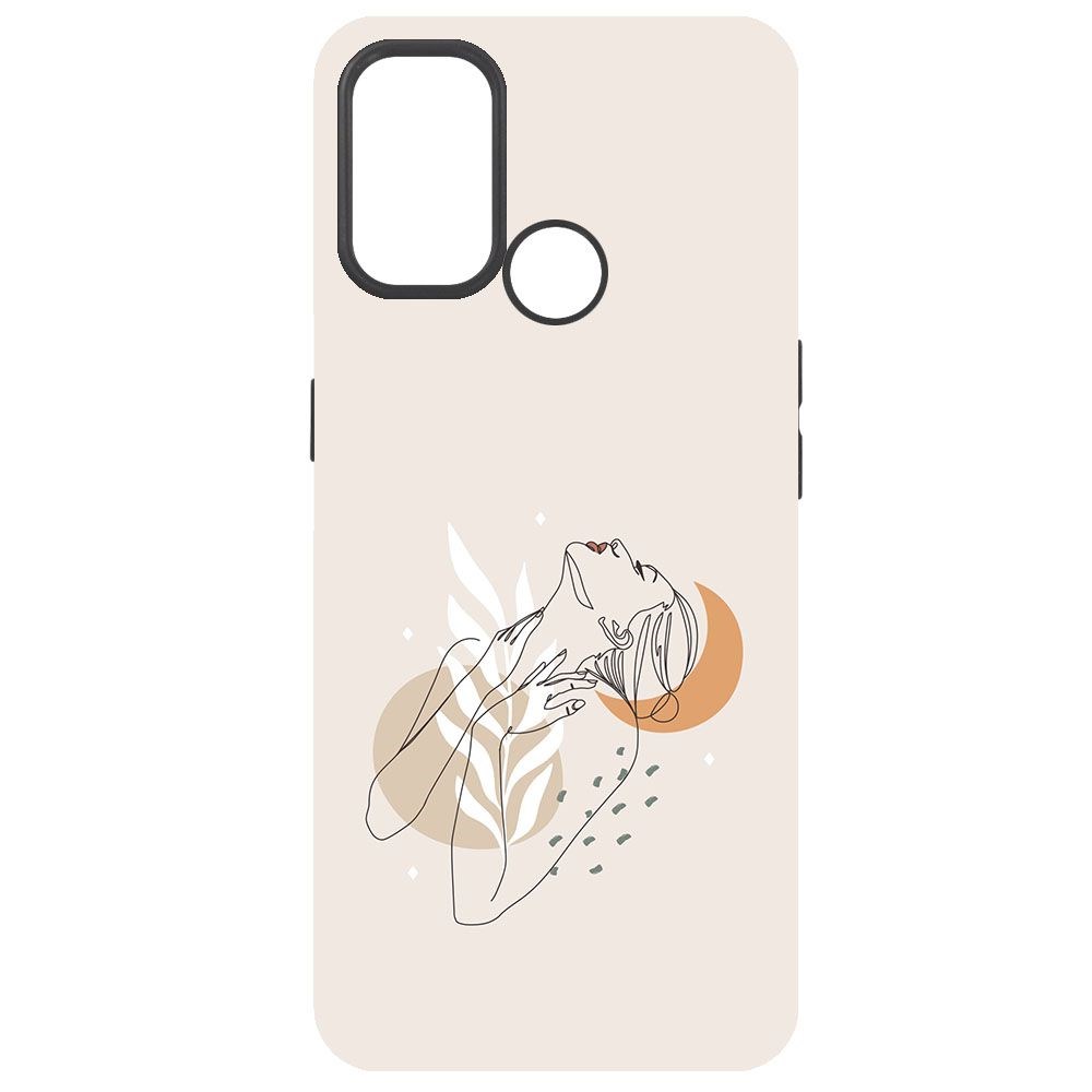 

Чехол-накладка Krutoff Soft Case Женственность для Oppo A33 (2020) черный
