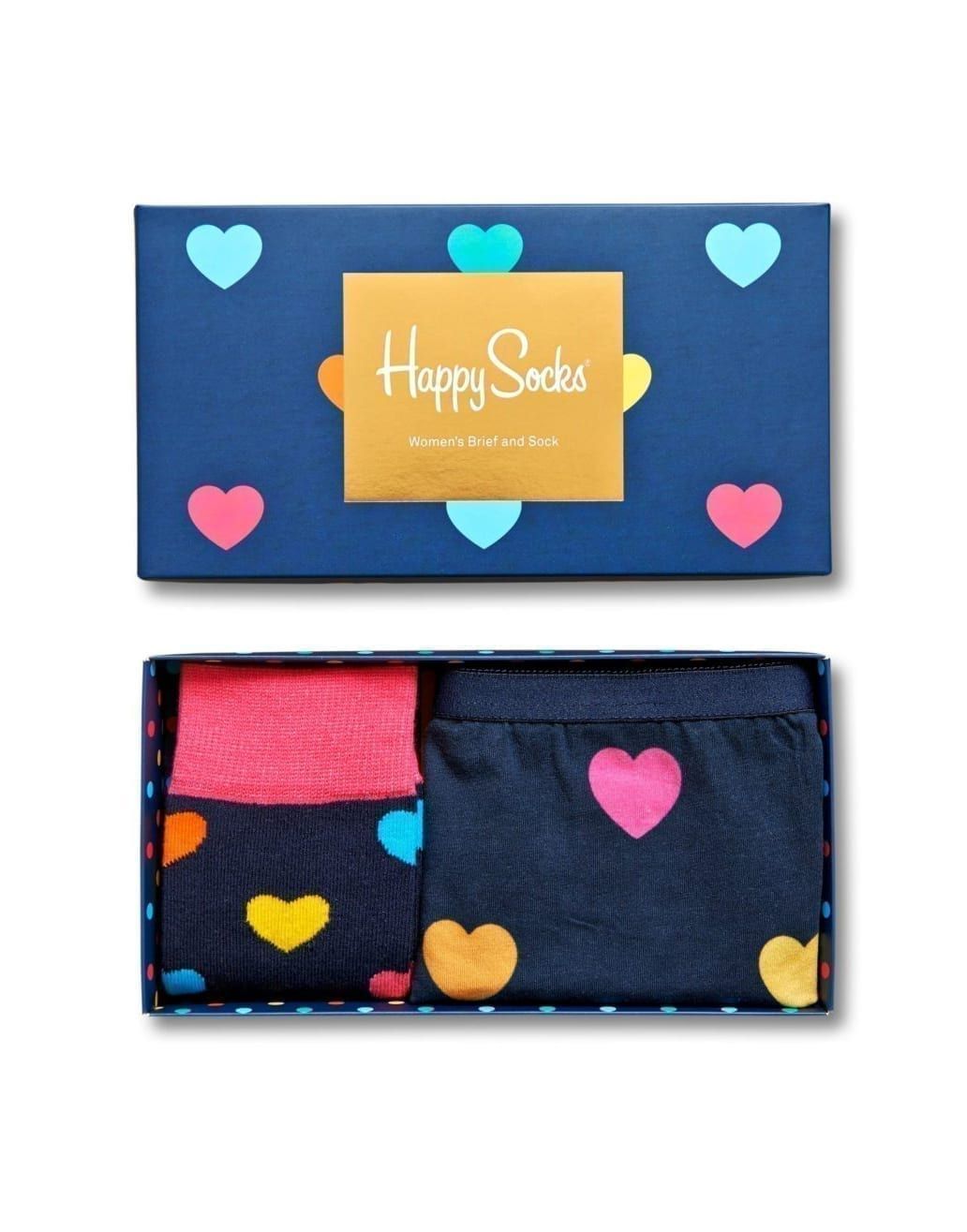 

Комплект носков женских Happy Socks XHA62 синих, Синий, XHA62