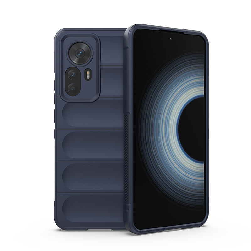 

Противоударный чехол Flexible Case для Xiaomi 12T, синий, Flexible Case