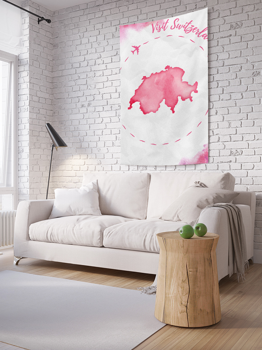 

Вертикальное фотопанно на стену JoyArty Вокруг Швейцарии 100x150 см, Вокруг Швейцарии