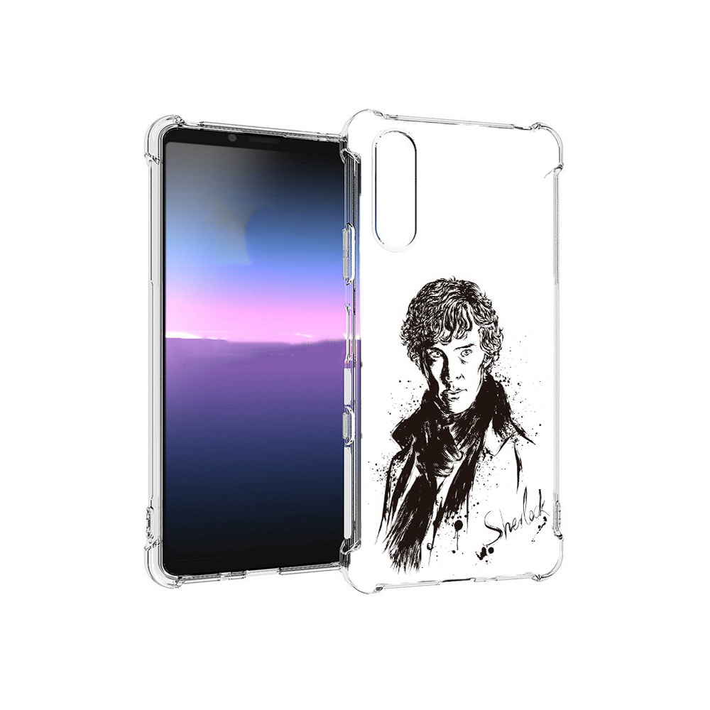 

Чехол MyPads Tocco для Sony Xperia 10 III шерлок холмс портрет (PT161504.223.698), Прозрачный, Tocco