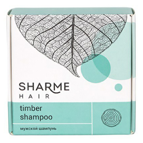Шампунь твердый GreenWay Sharme Hair мужской древесный 50 г шампунь meela meelo мужской твердый укрепляющий 85г