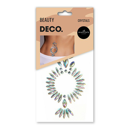 

Стразы для тела DECO. Belly crystals by Miami tattoos Passion, Разноцветный