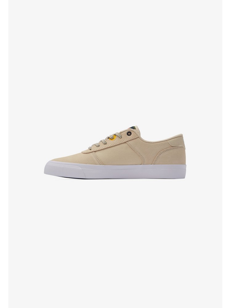 

Кеды унисекс DC SHOES DC115O02K бежевые 47 EU, Бежевый, DC115O02K