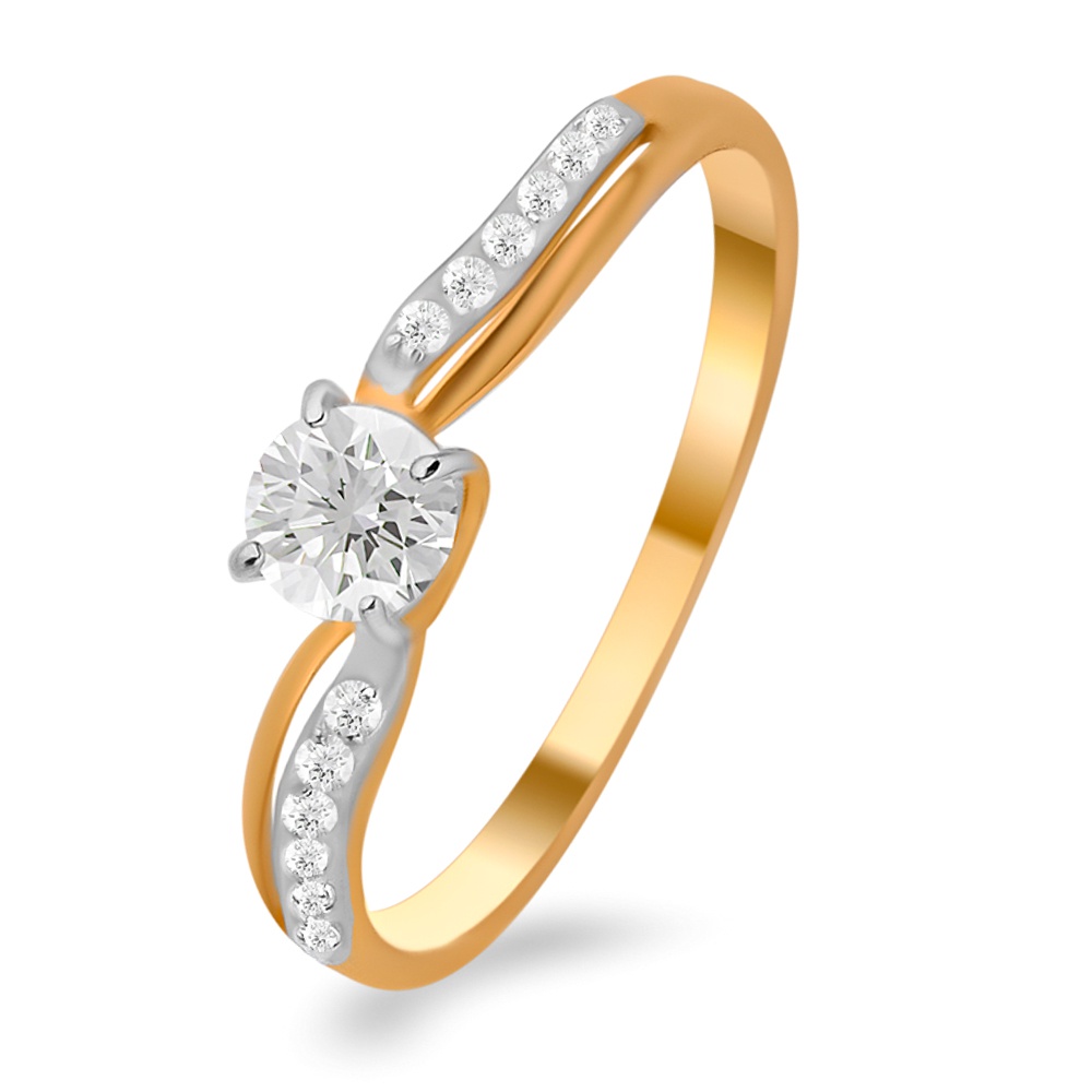 

Кольцо из золота р. , 585Gold 301011739, фианит, 301011739