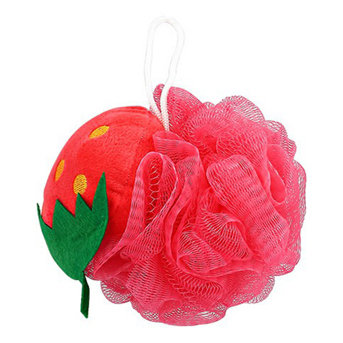 

Мочалка для тела DECO. Kids Strawberry, Розовый