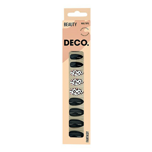 Набор накладных ногтей DECO. Fantasy Leo с клеевыми стикерами 48 шт стикерная мозаика форменными стикерами лисичка