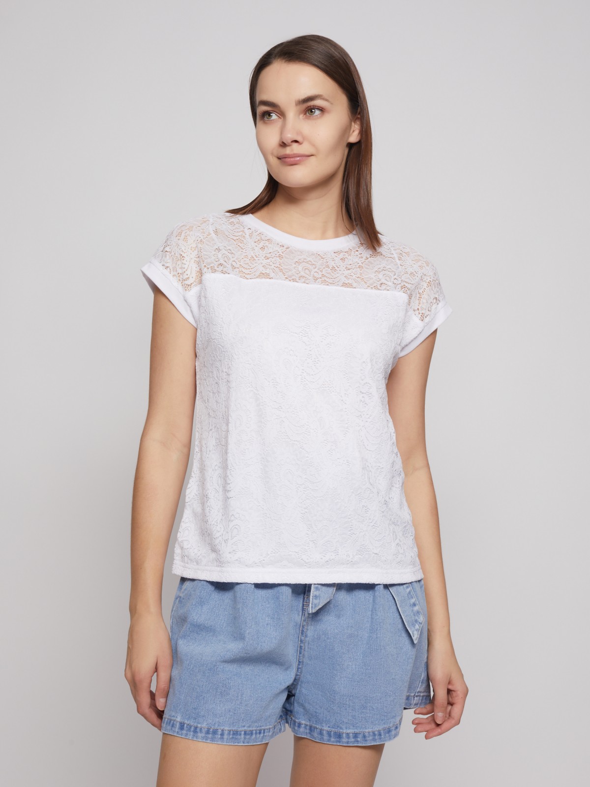 

Блуза женская Zolla 02222322L133 белая XL, 02222322L133