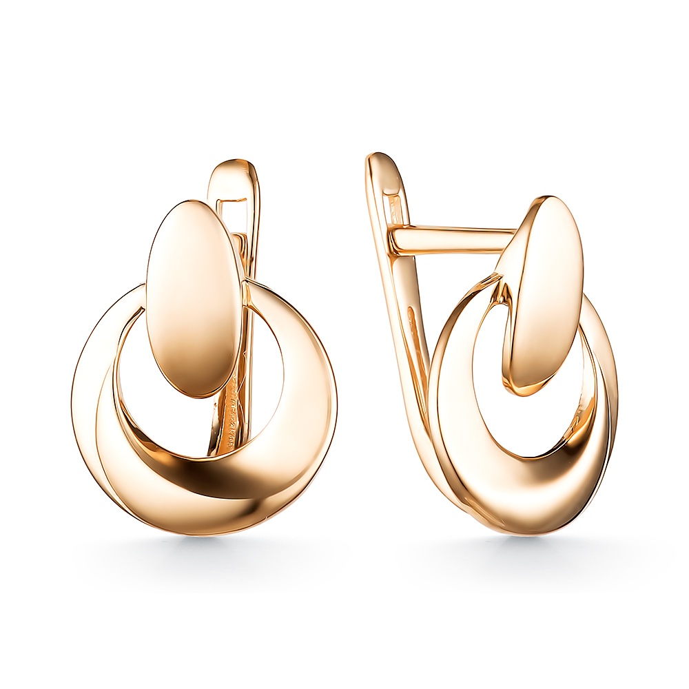 

Серьги из красного золота 585Gold 402004401, 402004401