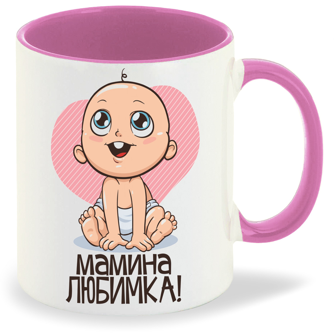 

Кружка CoolPodarok Мамина любимка пузожитель, Мамина любимка пузожитель