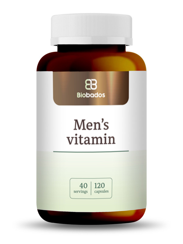 фото Витаминно-минеральный комплекс для мужчин biobados men's vitamin капсулы 120 шт.