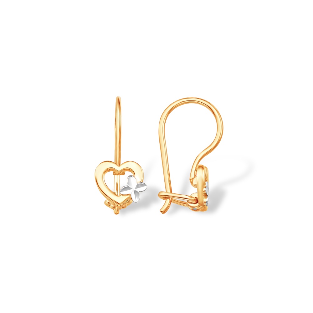 

Серьги из красного золота 585Gold 602001431, 602001431
