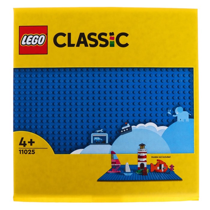 

Конструктор «Синяя базовая пластина», Lego Classic