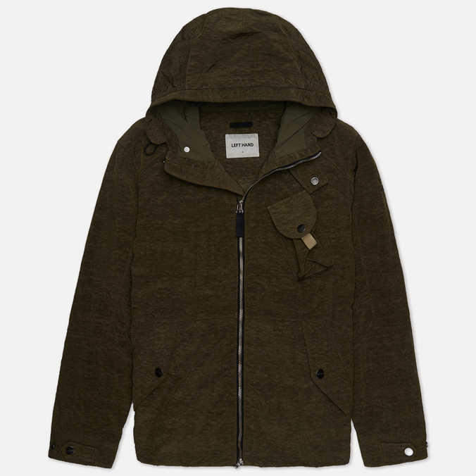 

Куртка мужская Left Hand Sportswear LH17003-C300 зеленая S, LH17003-C300