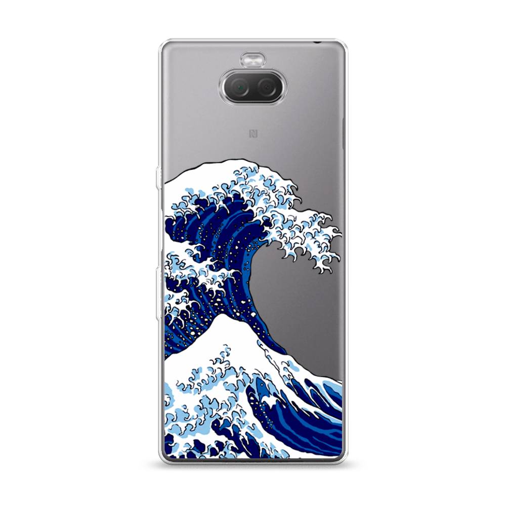 

Чехол Awog на Sony Xperia XA3/Xperia 10 "Волна в Канагаве", Разноцветный, 53750-4