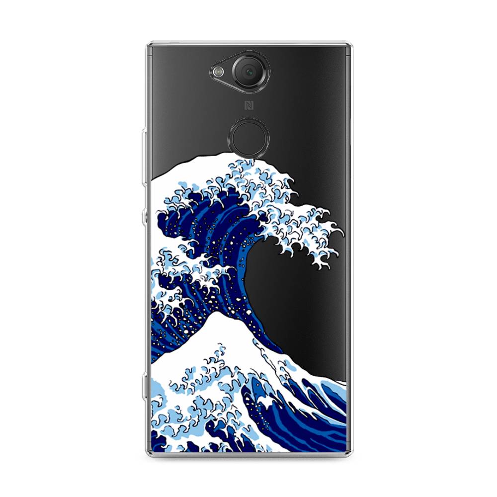 

Чехол Awog на Sony Xperia XA2 Plus "Волна в Канагаве", Разноцветный, 53550-4