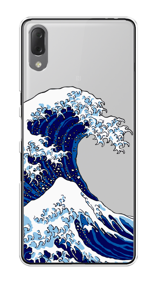 

Чехол Awog на Sony Xperia L3 "Волна в Канагаве", Разноцветный, 54450-4