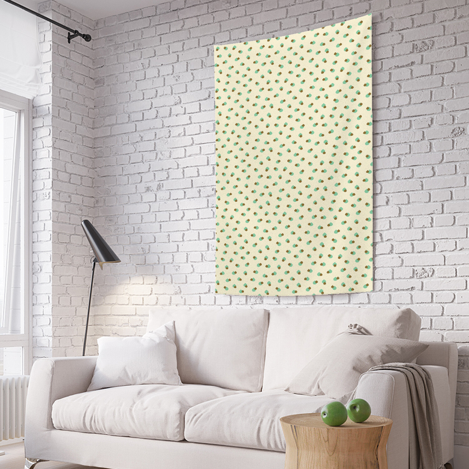 

Вертикальное фотопанно на стену JoyArty Капельный паттерн 150x200 см, Капельный паттерн