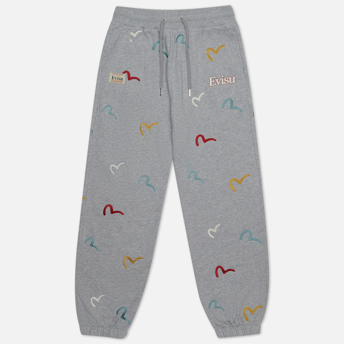 

Спортивные брюки женские Evisu 2EAHTW2SP367FFCT-HGRY серые XS, 2EAHTW2SP367FFCT-HGRY