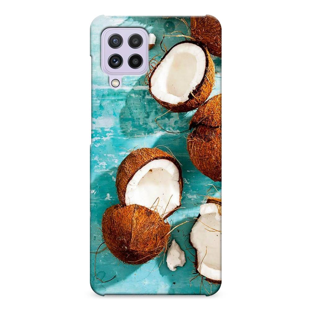 

Пластиковый чехол "Разбитые кокосы" на Samsung Galaxy A22