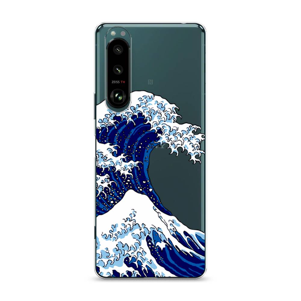

Чехол Awog на Sony Xperia 1 III "Волна в Канагаве", Разноцветный, 54850-4
