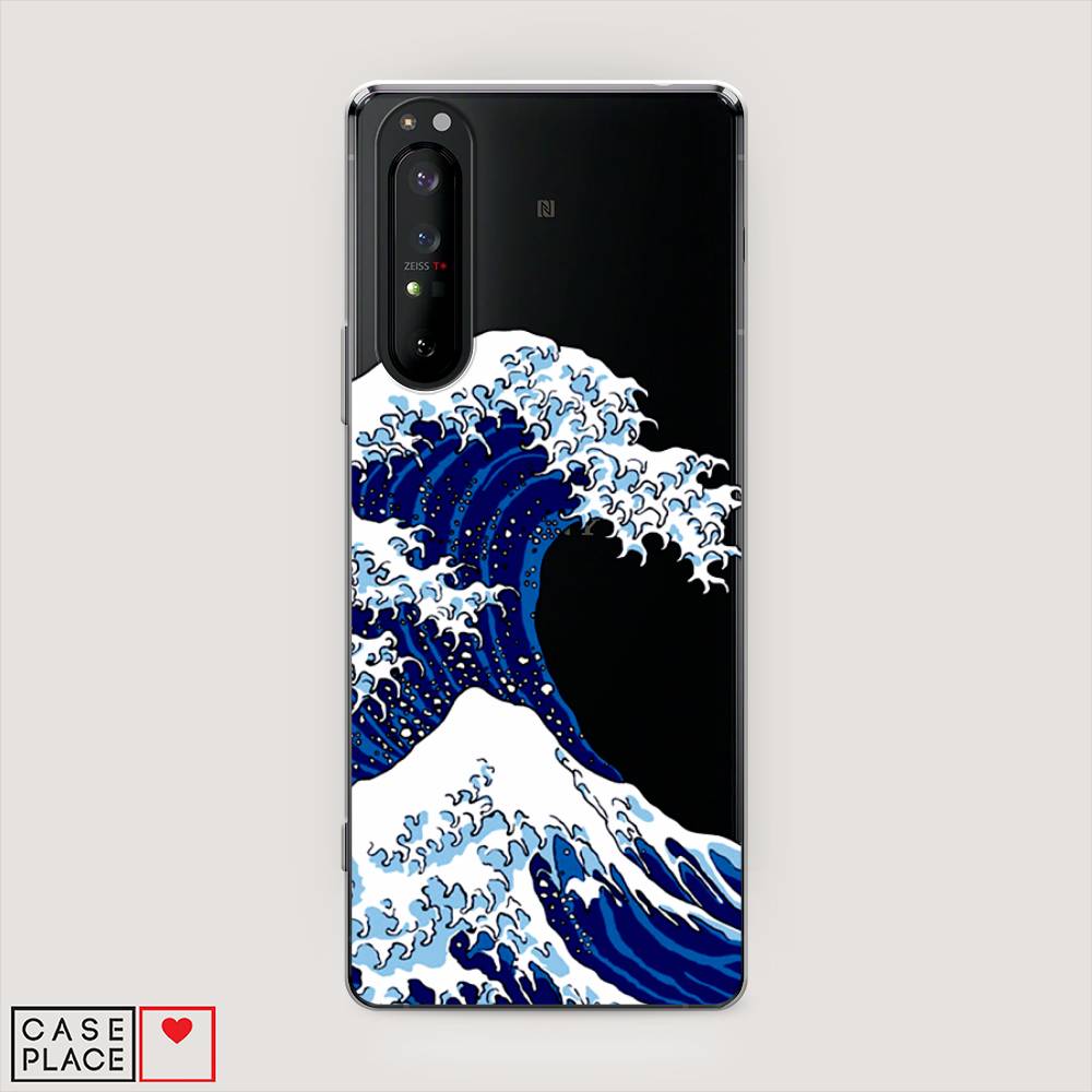 

Чехол Awog на Sony Xperia 1 II "Волна в Канагаве", Разноцветный, 54550-4