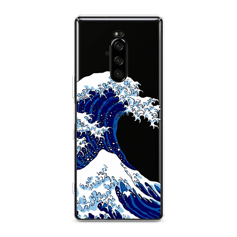 

Чехол Awog на Sony Xperia 1/XZ4 "Волна в Канагаве", Разноцветный, 54250-4