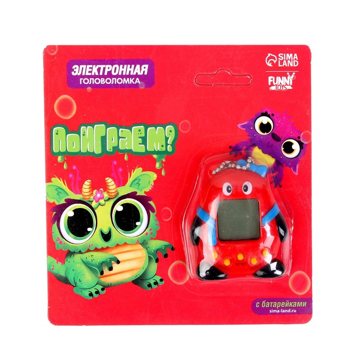 

Электронная игра #возьми_на_ручки, цвет МИКС