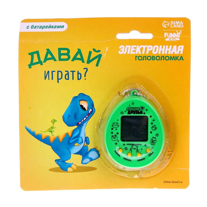 

Электронная игра "Давай играть" цвета МИКС