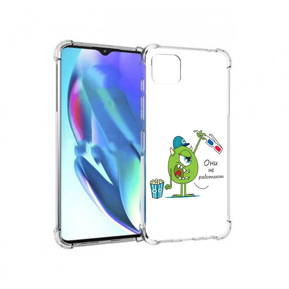 

Чехол MyPads Tocco для Motorola Moto G50 Очки не работают (PT227066.350.129), Прозрачный, Tocco