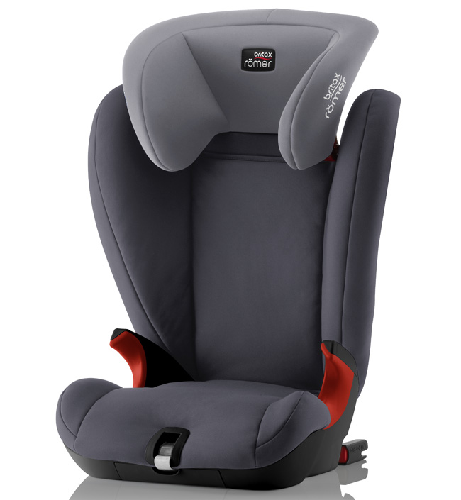 фото Автокресло britax romer kidfix sl black series цв.серый гр.2/3 britax roemer