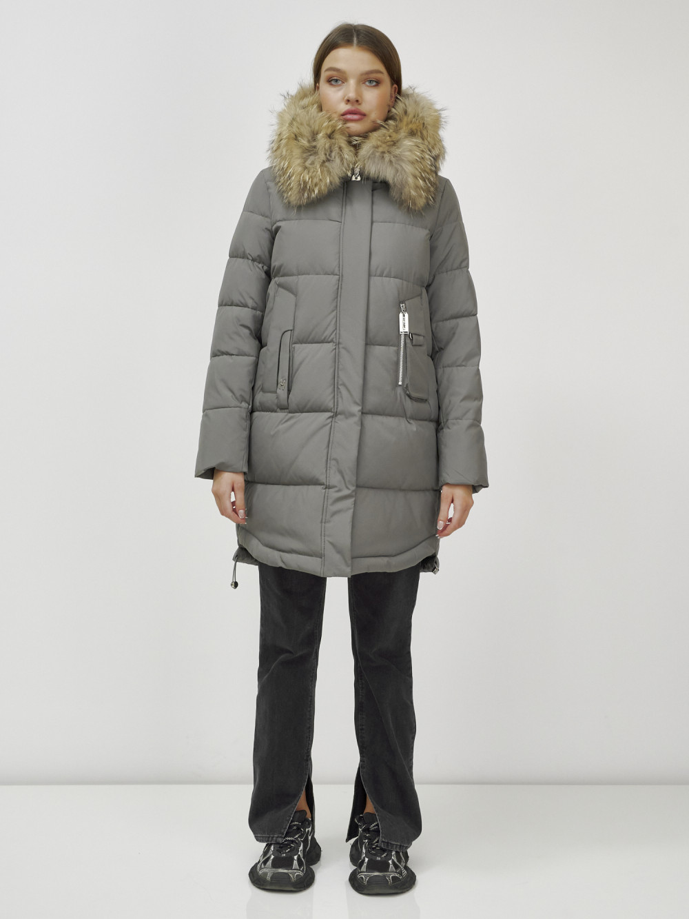 

Куртка женская MTFORCE 386 серая XXL, Серый, 386