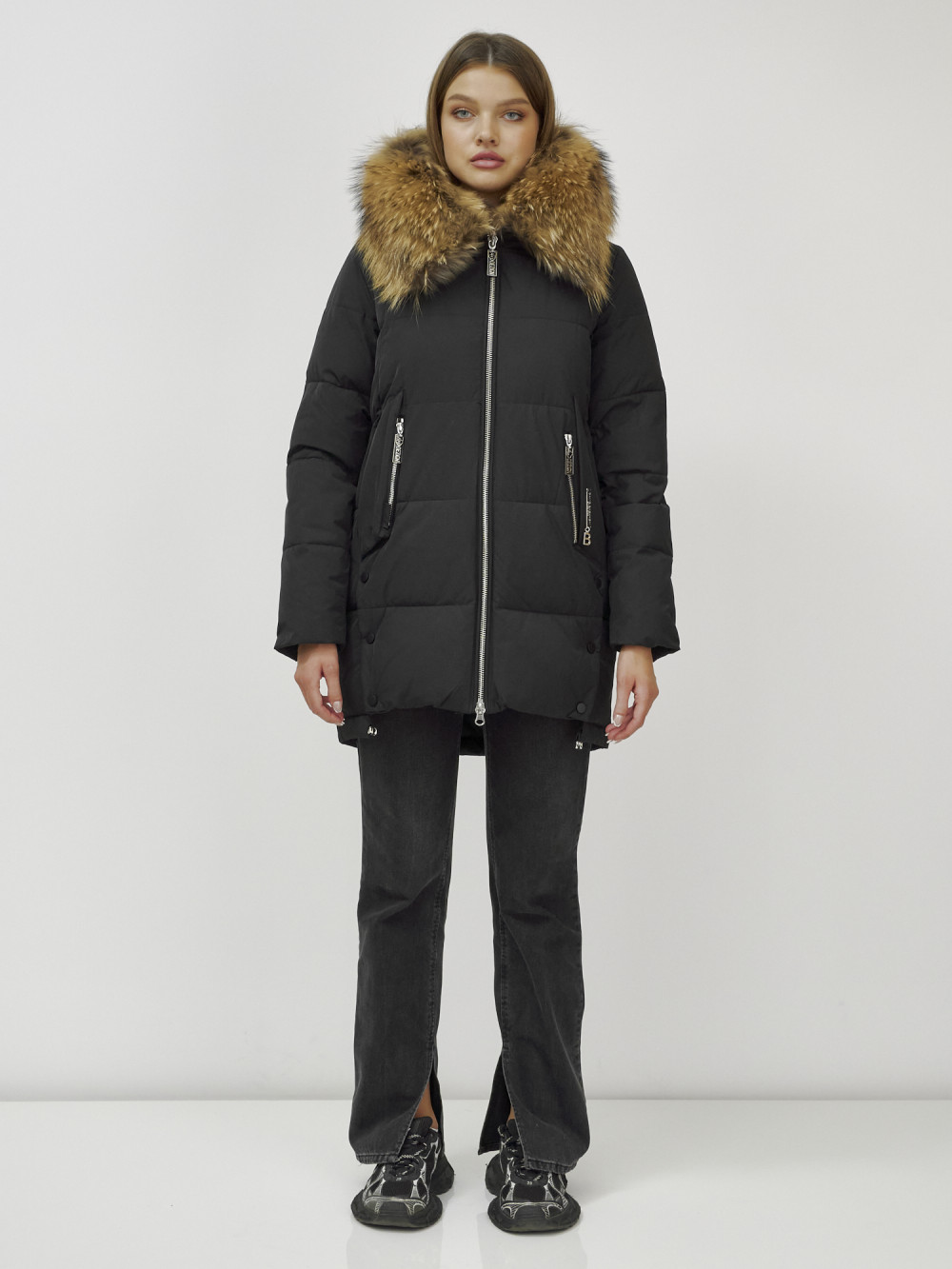 

Куртка женская MTFORCE 381 черная XXL, Черный, 381