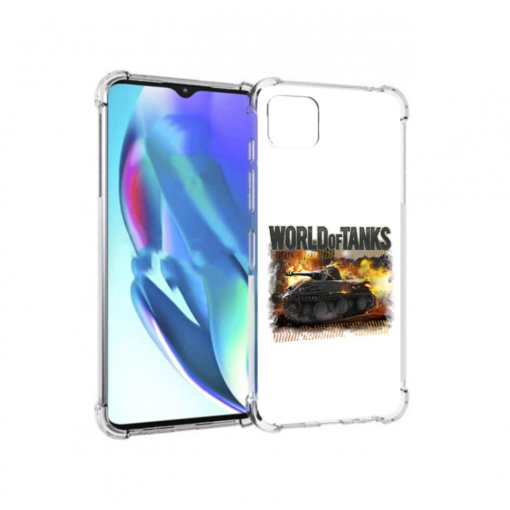 

Чехол MyPads Tocco для Motorola Moto G50 Мир танков-2 (PT227066.350.118), Прозрачный, Tocco