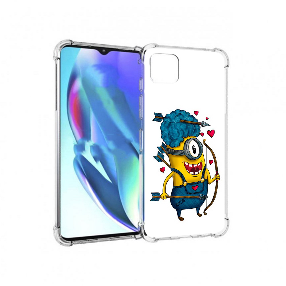 

Чехол MyPads Tocco для Motorola Moto G50 Миньон купидон (PT227066.350.117), Прозрачный, Tocco