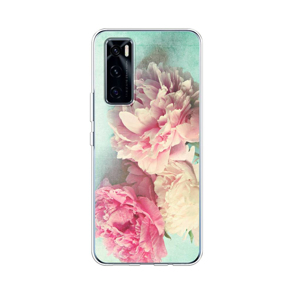

Чехол Awog "Пионы new" для Vivo V20 SE, Разноцветный, 263550-8