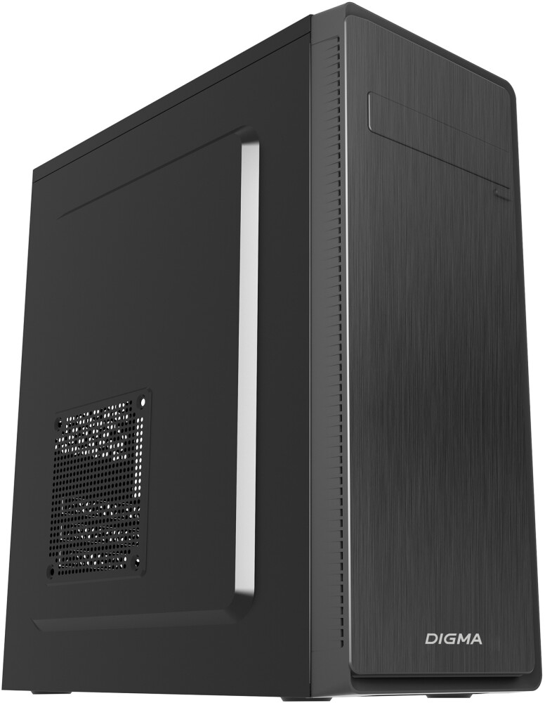 фото Корпус компьютерный digma atx100 (dc-atx100-u2) black