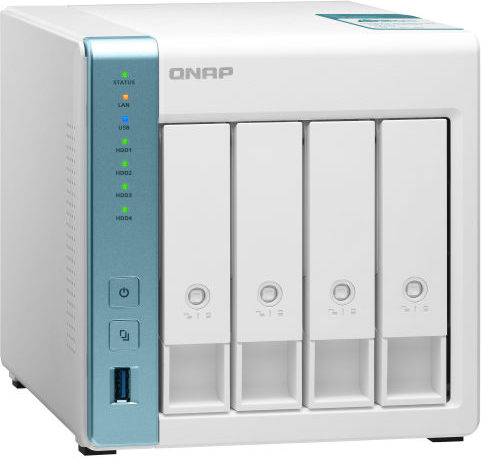 

Сетевое хранилище данных QNAP белый (D4 (Rev. B))