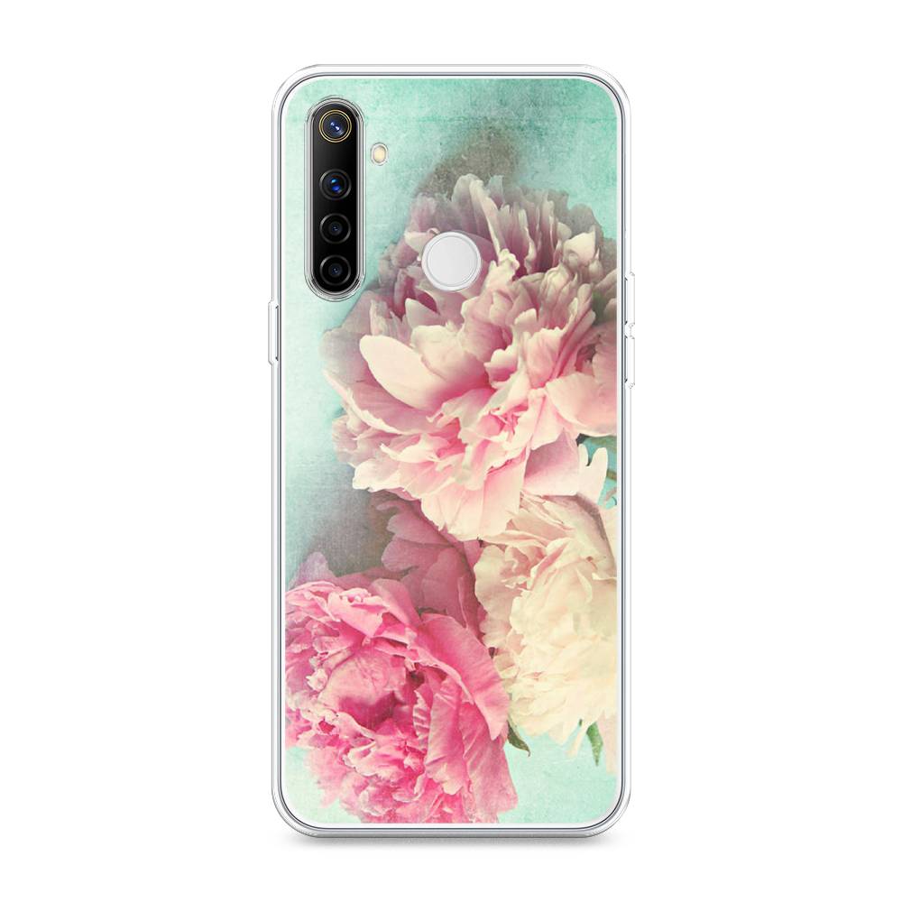 

Чехол Awog "Пионы new" для Realme 6i, Разноцветный, 252950-8
