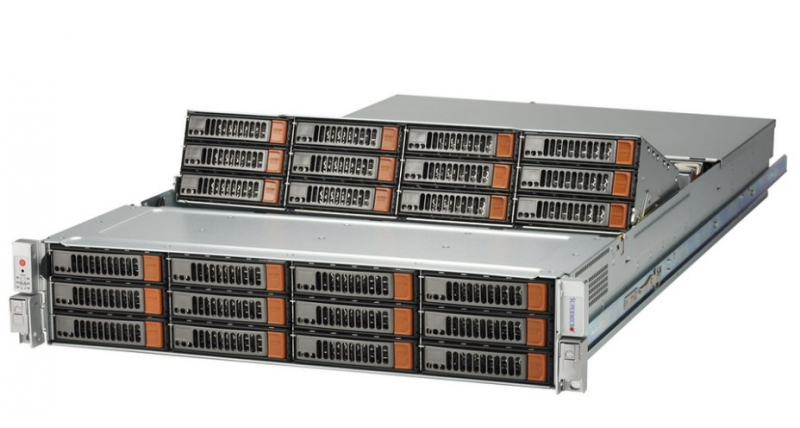 

Корпус компьютерный Supermicro 1000 вт Black (CSE-826SE1C-R1K02JBOD)