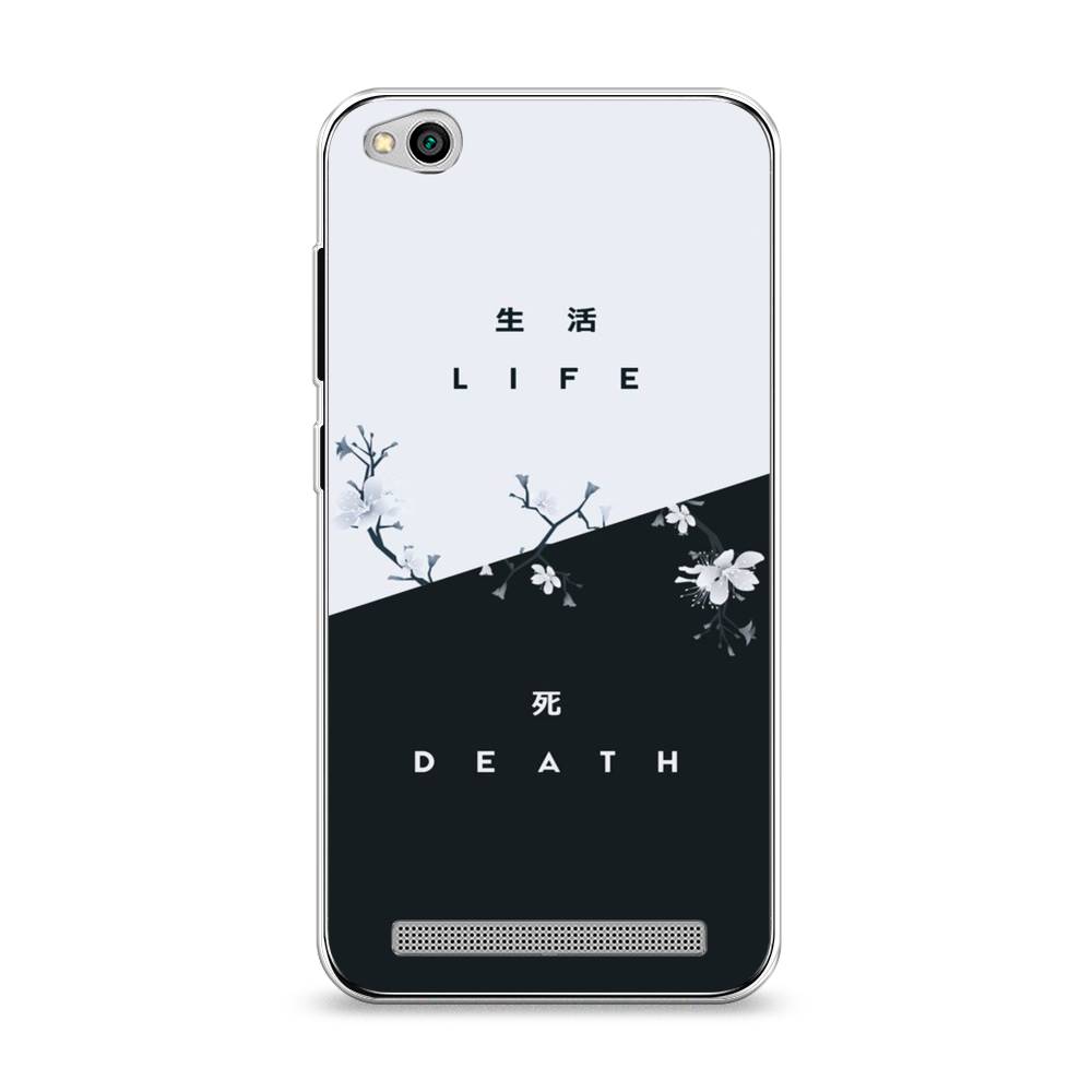 

Чехол Awog на Xiaomi Redmi 5A "Life and death", Разноцветный, 32850-7