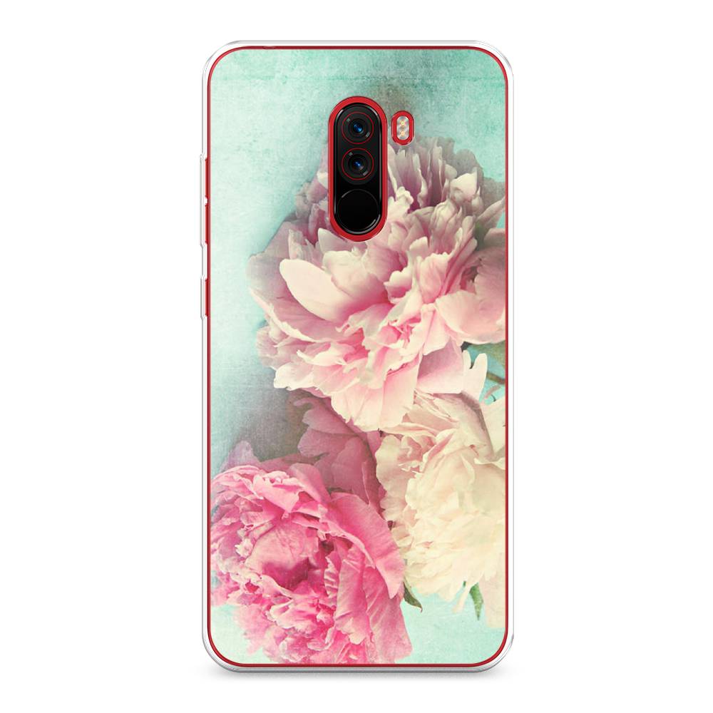 

Чехол Awog "Пионы new" для Xiaomi Pocophone F1, Разноцветный, 34450-8