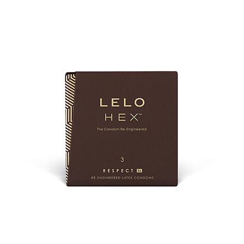 Презервативы Lelo HEX Respect XL 3 шт.