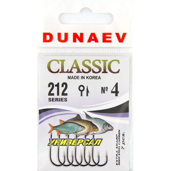 

Крючки Dunaev Classic 212 №4, 00-00031785